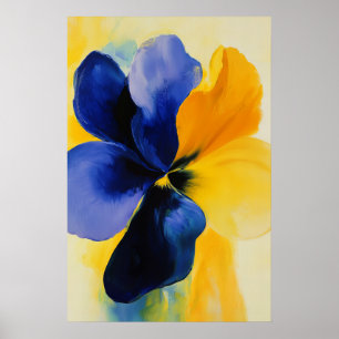 1319 Floral Poster