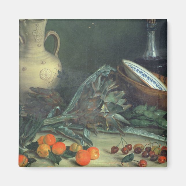 131-0059642 Stillleben mit Obst und Gemüse Magnet (Vorne)