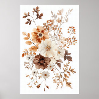 1320 Floral Poster