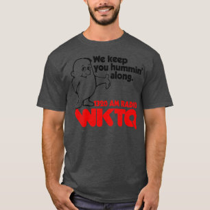 1320 WKTQ Pittsburgh Retro Funktionierte Radiostat T-Shirt