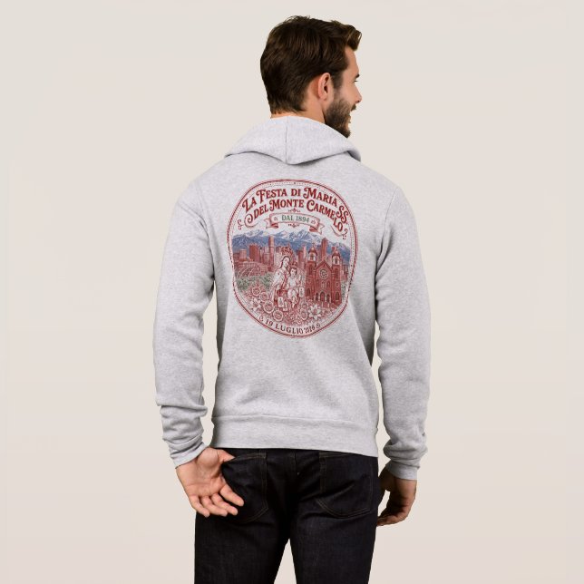 132. Fest Hoodie (Schwarz voll)