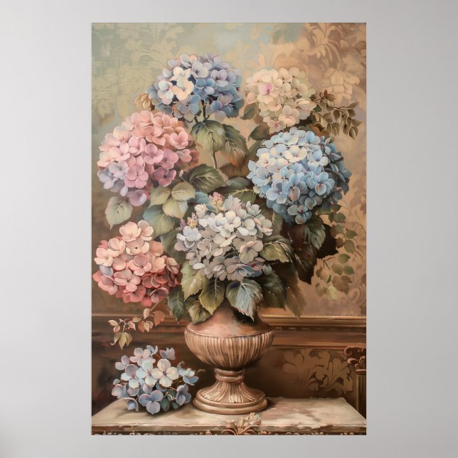 1372 Floral Poster (Vorne)