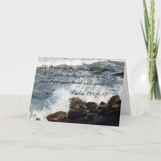 139:9 de psaume de citation de bible - carte 10 (Devant)