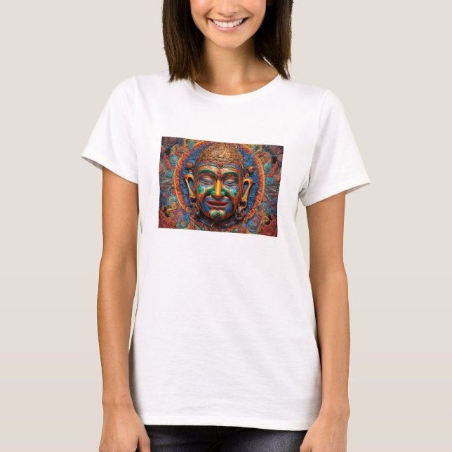 139 Nirvana Raina Dzogchen - T-shirt bouddhiste (Devant)