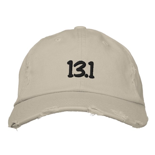 13.1. BESTICKTE KAPPE (Vorderseite)