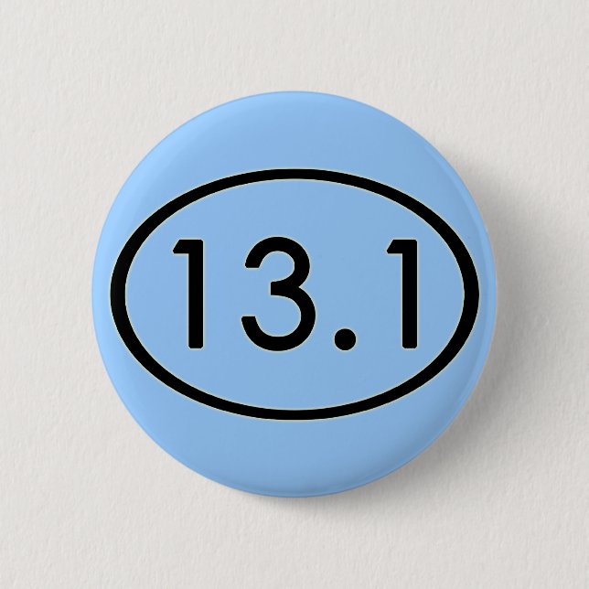 13,1 Meilen Knopf- Button (Vorderseite)