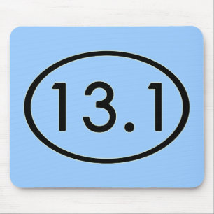 13,1 Meilen Mousepad