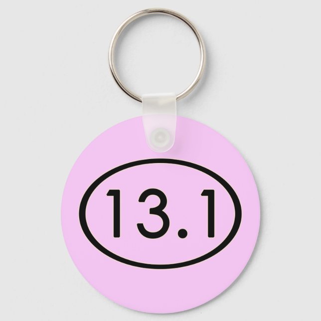 13,1 Meilen Schlüsselanhänger (Vorderseite)