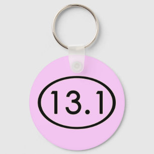13,1 Meilen Schlüsselanhänger- Schlüsselanhänger