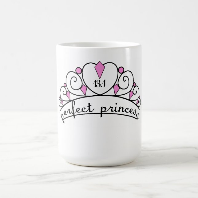 13,1 Perfekte Prinzessin (Rosa) Kaffeetasse (Mittel)