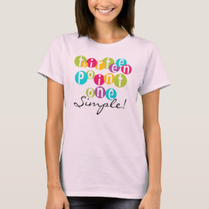 13.1 T-shirts simples