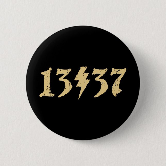13/37 BUTTON (Vorderseite)