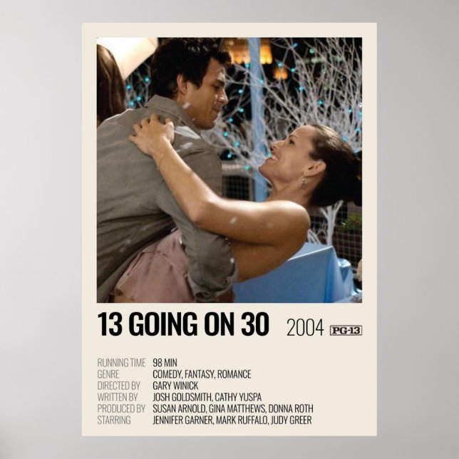 13 Auf 30 Film 2004 Poster (Vorne)