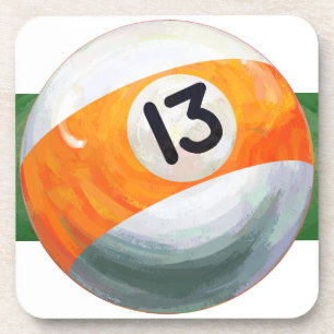 13 Ball Getränkeuntersetzer