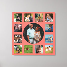 13 Bildfamilie - Instagram Collage Leinwanddruck