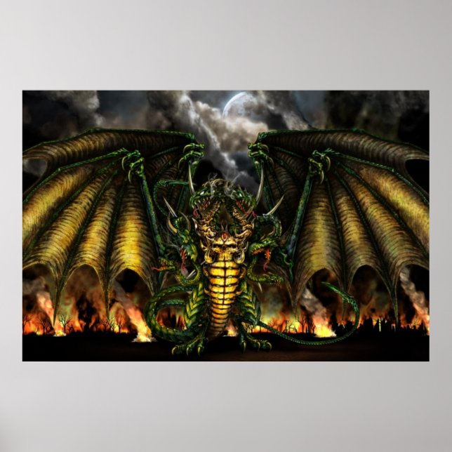 13 Drachen Poster (Vorne)