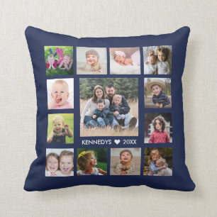 13 Familienfoto Collage kreieren Ihre eigene Marin Kissen
