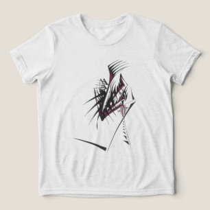 13 farbenfrohe abstrakte Stammes-Tattoo-Kunst Tri-Blend Shirt