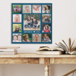 13 Fotocollage Familienname Erstellen Sie Ihre eig Künstlicher Leinwanddruck<br><div class="desc">Erstellen Sie Ihr eigenes Foto Collage Imitate verpackt Leinwand drucken mit 13 Ihrer Lieblingsfotos auf einem weißen Hintergrund.Personalisieren Sie mit Familiennamen und etablierten Datum.</div>