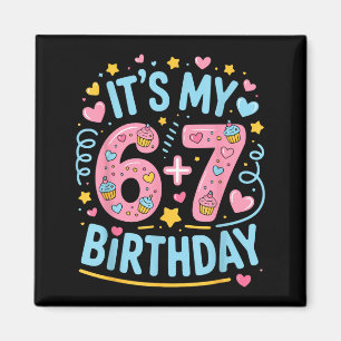 13. Geburtstag 13 Jahre alt 67 Geburtstag Lustig 6 Magnet