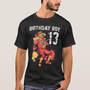 13. Geburtstag 13 Jahre alter Paintball Geburtstag T-Shirt