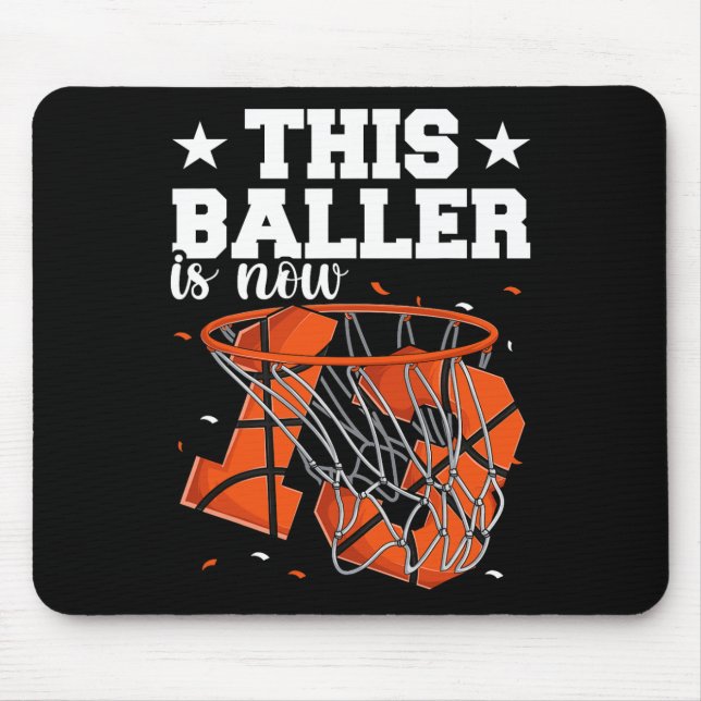 13. Geburtstag Bysketbyll Boys Mousepad (Vorne)