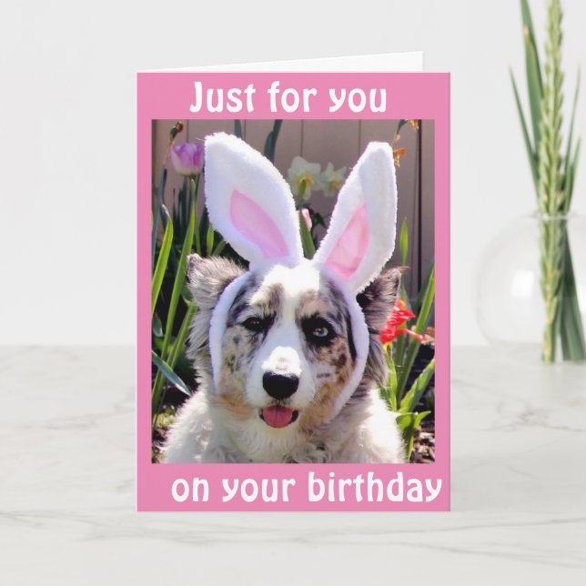 ***13. GEBURTSTAG*** HAT MEINE Ohren NACH "IHNEN"  Karte (Vorderseite)
