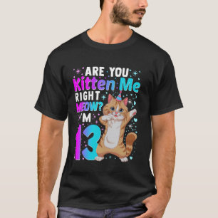 13. Geburtstag Katzen-Design für 13-jährigen Gebur T-Shirt