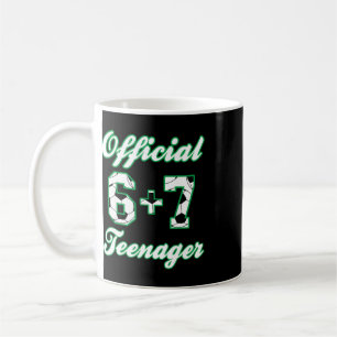 13. Geburtstag Offizieller Teenager Lustiger Fußba Kaffeetasse