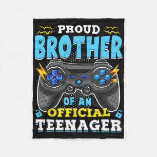 13. Geburtstag Proud Brother Offiziell Teenager Vi Fleecedecke