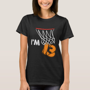 13. Geburtstag Sketll Ich bin 13 Dreizehn Jahre al T-Shirt