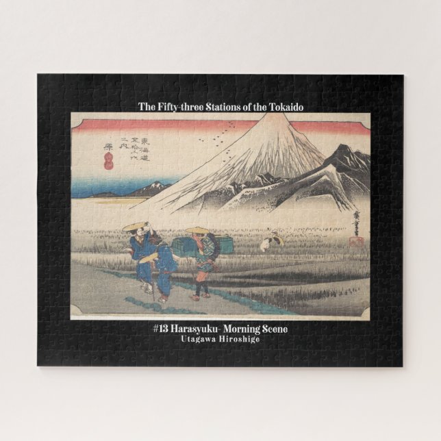 #13 Harasyuki - The 53 Stations of the Tokaido Hi  (Horizontal)