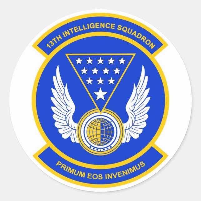 13 IS Aufkleber (Vorderseite)