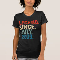 13 Jahre alte Geschenke Legend seit Juli 2009 13.