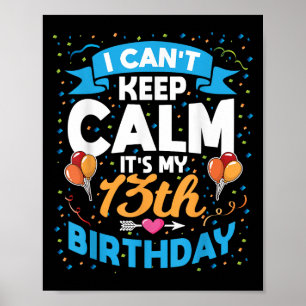 13 Jahre altes Geschenk kann ich nicht Behalten Ru Poster