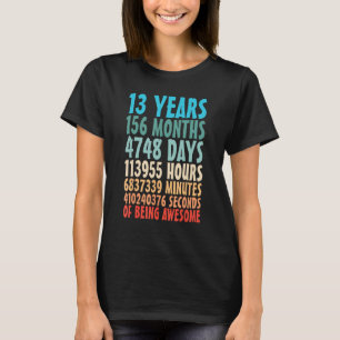 13 Jahre Phantastisch, 13 Jahre alt, 13. Geburtsta T-Shirt