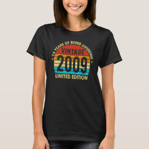 13 Jahre Vintag 2009 13. Geburtstag T-Shirt