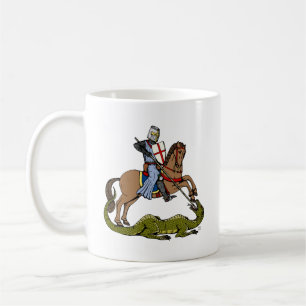 13. Jahrhundert Saint George und der Drache Kaffeetasse