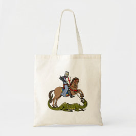13. Jahrhundert Saint George und der Drache Tragetasche