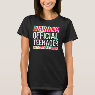 13-jährige Junge Mädchen 13. Geburtstag Offiziell  T-Shirt