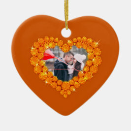 13-jähriges Foto Keramik Ornament