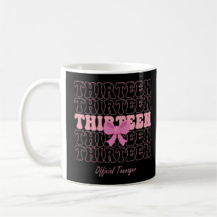 13-jähriges rosa Coquette-Band offizieller Teenage Kaffeetasse
