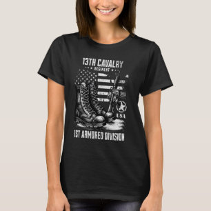 13. Kavallerie-Regiment 1. Rüstungsabteilung Milit T-Shirt