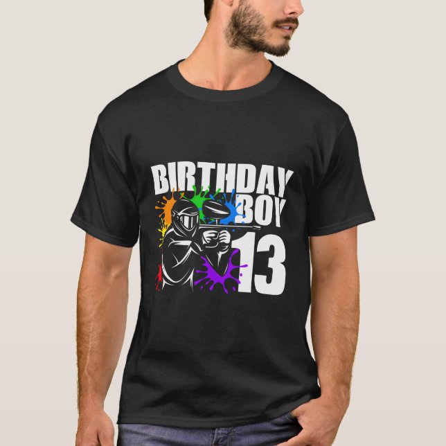 13 Paintball Py 13. T-Shirt (Vorderseite)