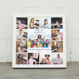 13 Personalisiertes Geschenk für Fotocollage-Musik Poster