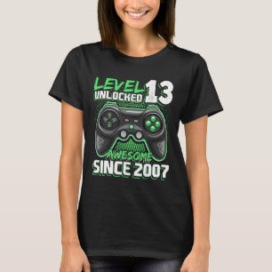 13 Phantastisches 2007 Videospiel 13. Geburtstag T-Shirt