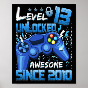 13 Phantastisches 2010-Spiel mit unverschlossenem  Poster