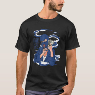 13 Retro Brava Blue T-Shirt Geld ist das Motiv Bra