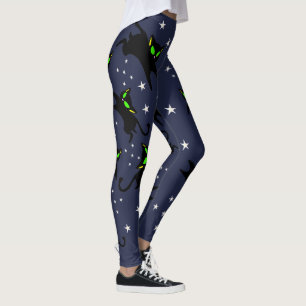 13 schwarzer KätzchenTwinkleTwinkle - Nachtzeit Leggings