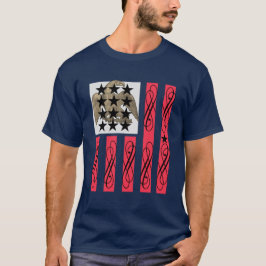 13 Star Americana Regal Eagle T - Shirt